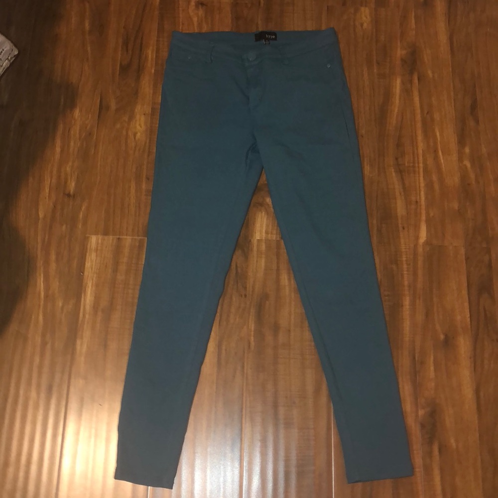 Blue-Green Hype Jegging